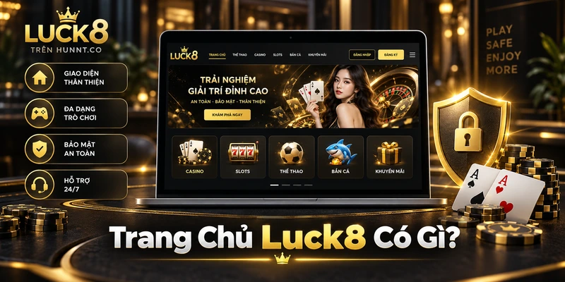 Trang Chủ Luck8 Trên Hunnt.co Có Gì?